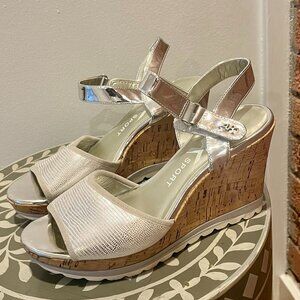 Anne Klein Sport Wedge Sandals